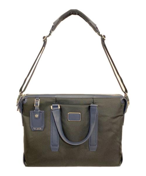 TUMI（トゥミ）TUMI (トゥミ) 2WAYブリーフケース ネイビーの古着・服飾アイテム