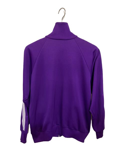 adidas Originals（アディダスオリジナル）adidas originals (アディダスオリジナル) 60-80's トラックジャケット パープル×ホワイトライン サイズ:XLの古着・服飾アイテム