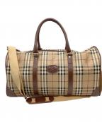 Burberry'sバーバリーズ）の古着「ボストンバッグ」｜キャメル