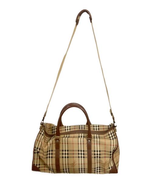 Burberry's（バーバリー）Burberry's (バーバリーズ) ボストンバッグ キャメルの古着・服飾アイテム