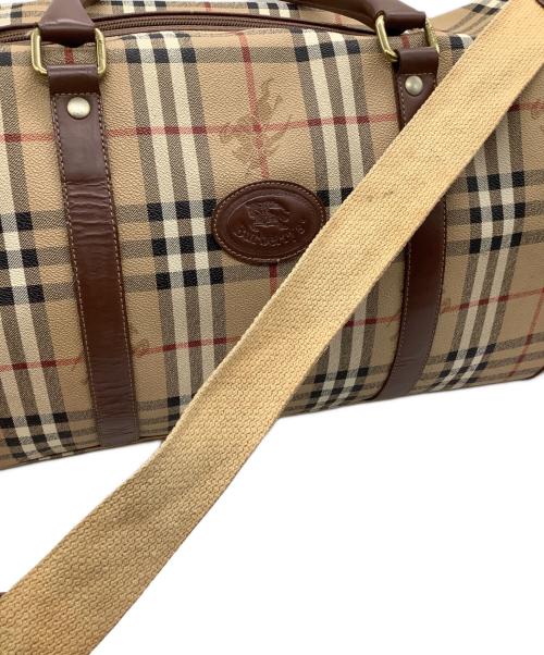 Burberry's（バーバリー）Burberry's (バーバリーズ) ボストンバッグ キャメルの古着・服飾アイテム