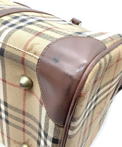 Burberry's（バーバリー）Burberry's (バーバリーズ) ボストンバッグ キャメルの古着・服飾アイテム