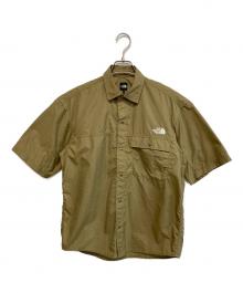 THE NORTH FACE（ザ ノース フェイス）の古着「ショートスリーブヌプシシャツ」｜カーキ