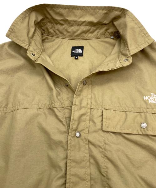 THE NORTH FACE（ザ ノース フェイス）THE NORTH FACE (ザ ノース フェイス) ショートスリーブヌプシシャツ カーキ サイズ:SIZE Sの古着・服飾アイテム