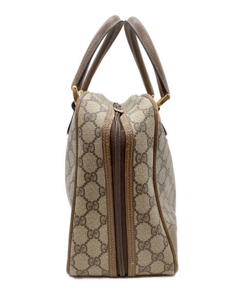 GUCCI（グッチ）GUCCI (グッチ) ハンドバッグ　OLD GUCCI ブラウンの古着・服飾アイテム