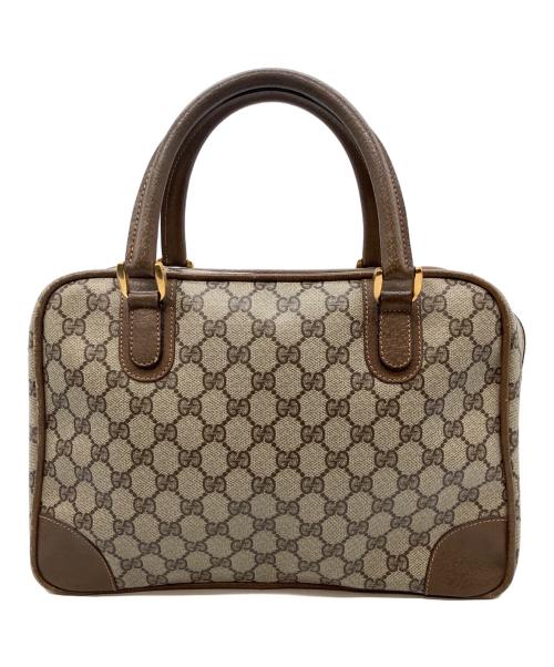GUCCI（グッチ）GUCCI (グッチ) ハンドバッグ　OLD GUCCI ブラウンの古着・服飾アイテム