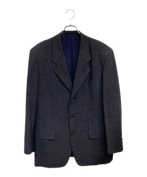 COMME des GARCONS HOMME PLUS（コムデギャルソンオムプリュス）COMME des GARCONS HOMME PLUS (コムデギャルソンオムプリュス) 80's 3釦スーツ ダークネイビー サイズ:SIZE Mの古着・服飾アイテム