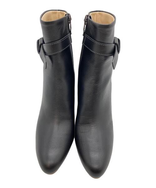 DIANA（ダイアナ）DIANA (ダイアナ) リッチリボンつきショートブーツ ブラック サイズ:SIZE 22cmの古着・服飾アイテム