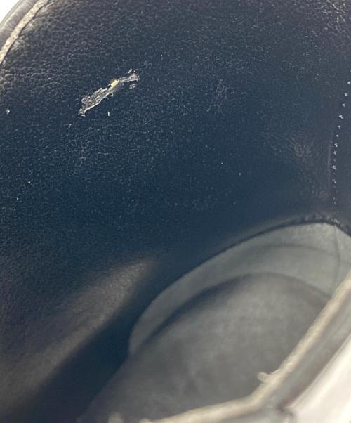 DIANA（ダイアナ）DIANA (ダイアナ) クロスマルチツイードクロスムース ブーツ ブラック×ゴールド サイズ:SIZE 22cmの古着・服飾アイテム