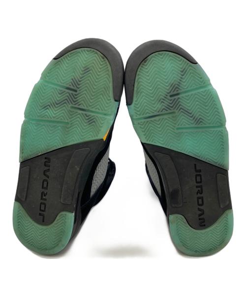 NIKE（ナイキ）NIKE (ナイキ) Air Jordan 5 Aqua ブラック×ブルー サイズ:27.5㎝の古着・服飾アイテム