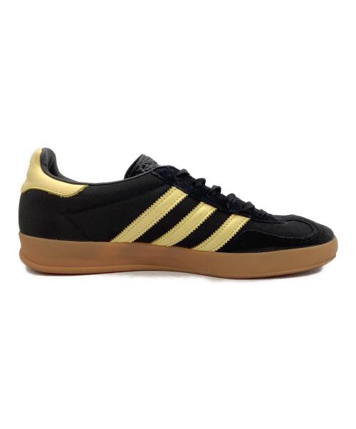 adidas（アディダス）adidas (アディダス) GAZELLE Indoor ブラック×イエロー サイズ:26.5cmの古着・服飾アイテム