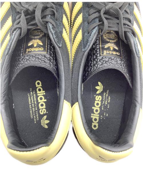 adidas（アディダス）adidas (アディダス) GAZELLE Indoor ブラック×イエロー サイズ:26.5cmの古着・服飾アイテム