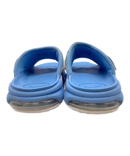 NIKE（ナイキ）NIKE (ナイキ) Air More Uptempo Slide Black Sanddrift Iridescent スカイブルー×ホワイト サイズ:28cmの古着・服飾アイテム