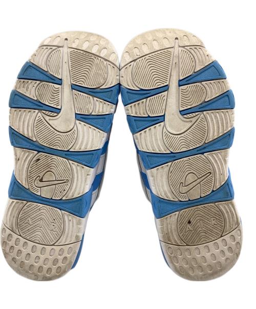 NIKE（ナイキ）NIKE (ナイキ) Air More Uptempo Slide Black Sanddrift Iridescent スカイブルー×ホワイト サイズ:28cmの古着・服飾アイテム