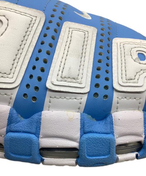 NIKE（ナイキ）NIKE (ナイキ) Air More Uptempo Slide Black Sanddrift Iridescent スカイブルー×ホワイト サイズ:28cmの古着・服飾アイテム