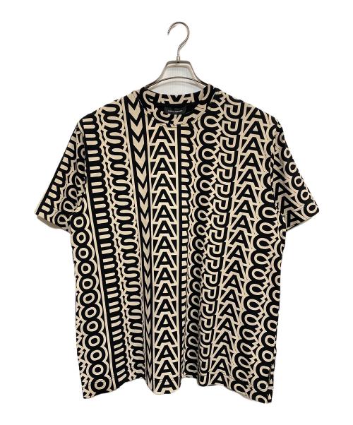 MARC JACOBS（マークジェイコブス）MARC JACOBS (マークジェイコブス) モノグラムBIG Tシャツ ベージュ×ブラック サイズ:SIZE US S 未使用品の古着・服飾アイテム