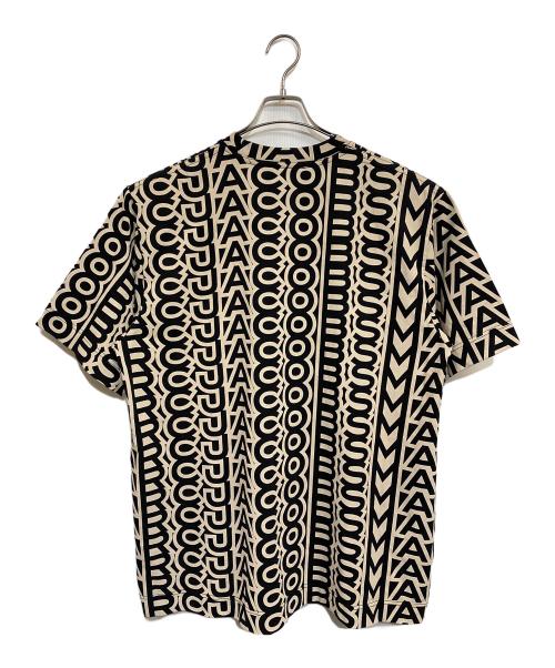 MARC JACOBS（マークジェイコブス）MARC JACOBS (マークジェイコブス) モノグラムBIG Tシャツ ベージュ×ブラック サイズ:SIZE US S 未使用品の古着・服飾アイテム