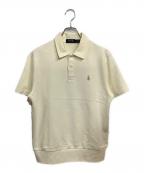POLO RALPH LAURENポロ・ラルフローレン）の古着「ループバック フリース ポロカラー スウェットシャツ」｜アイボリー