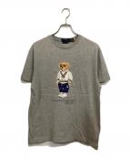 POLO RALPH LAURENポロ・ラルフローレン）の古着「クラシックフィット Polo ベア ジャージー Tシャツ」｜グレー