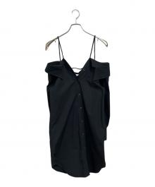 ALEXANDER WANG（アレキサンダー・ワン）の古着「長袖ワンピース」｜ブラック
