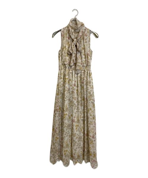 CELFORD（セルフォード）CELFORD (セルフォード) 24SS 楊柳シフォンワンピース アイボリー サイズ:SIZE 36の古着・服飾アイテム