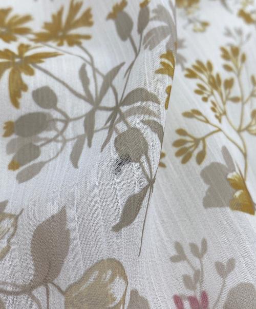 CELFORD（セルフォード）CELFORD (セルフォード) 24SS 楊柳シフォンワンピース アイボリー サイズ:SIZE 36の古着・服飾アイテム