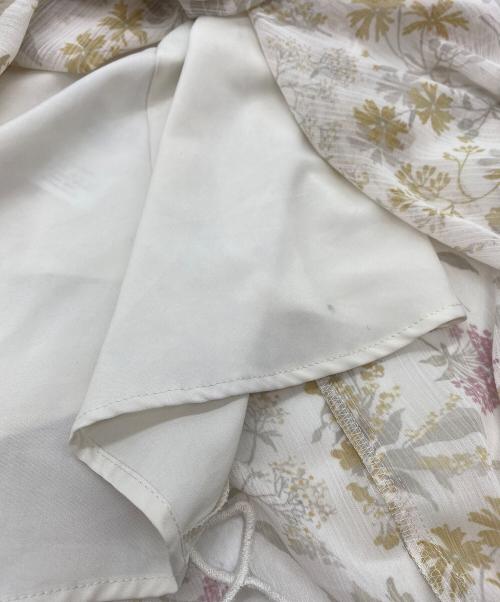 CELFORD（セルフォード）CELFORD (セルフォード) 24SS 楊柳シフォンワンピース アイボリー サイズ:SIZE 36の古着・服飾アイテム