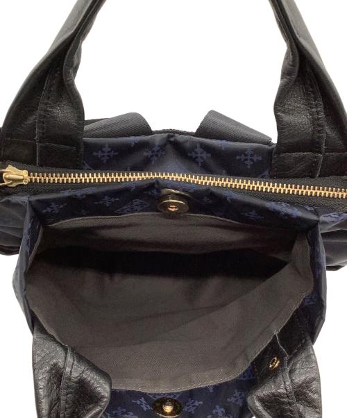 russet（ラシット）russet (ラシット) リュック ネイビーの古着・服飾アイテム