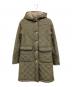MACKINTOSH（マッキントッシュ）の古着「フーデッドキルティングコート」｜オリーブ