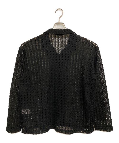 JOURNAL STANDARD（ジャーナルスタンダード）JOURNAL STANDARD (ジャーナルスタンダード) 25SS アブストラクト レース シャツ ブラック サイズ:SIZE Mの古着・服飾アイテム