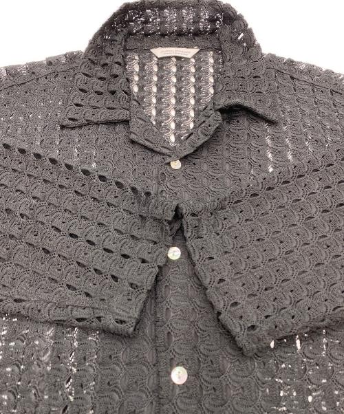 JOURNAL STANDARD（ジャーナルスタンダード）JOURNAL STANDARD (ジャーナルスタンダード) 25SS アブストラクト レース シャツ ブラック サイズ:SIZE Mの古着・服飾アイテム