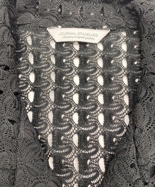 JOURNAL STANDARD（ジャーナルスタンダード）JOURNAL STANDARD (ジャーナルスタンダード) 25SS アブストラクト レース シャツ ブラック サイズ:SIZE Mの古着・服飾アイテム