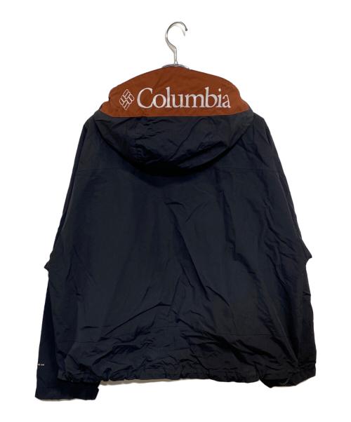 Columbia（コロンビア）Columbia (コロンビア) マウンテンパーカー ブラック×ブラウン サイズ:SIZE Mの古着・服飾アイテム