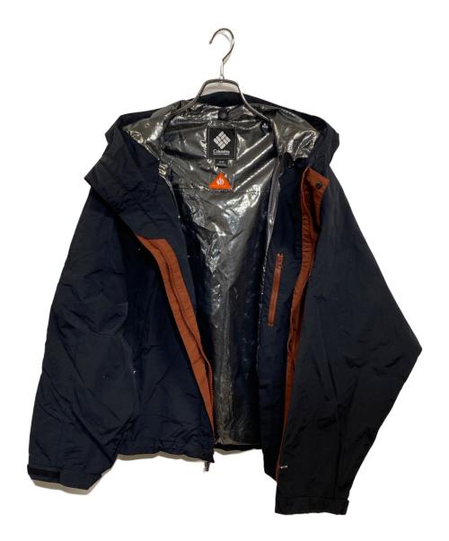 Columbia（コロンビア）Columbia (コロンビア) マウンテンパーカー ブラック×ブラウン サイズ:SIZE Mの古着・服飾アイテム