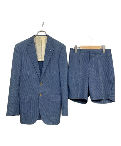 Mr.BATHING APE UNITED ARROWS（ア ベイシング エイプ）Mr.BATHING APE UNITED ARROWS (ア ベイシング エイプ) デニム 3B ショートパンツ セット ブルー サイズ:SIZE 46 / Lの古着・服飾アイテム