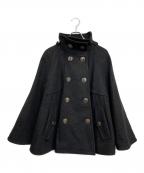 BURBERRY BLUE LABELバーバリーロンドンブルーレーベル）の古着「メルトントレンチケープ」｜グレー