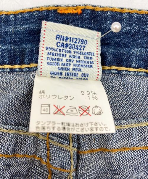 TRUE RELIGION（トゥルー レリジョン）TRUE RELIGION (トゥルー レリジョン) スリムフレアジーンズ インディゴ サイズ:SIZE 71cm (W28) 未使用品の古着・服飾アイテム