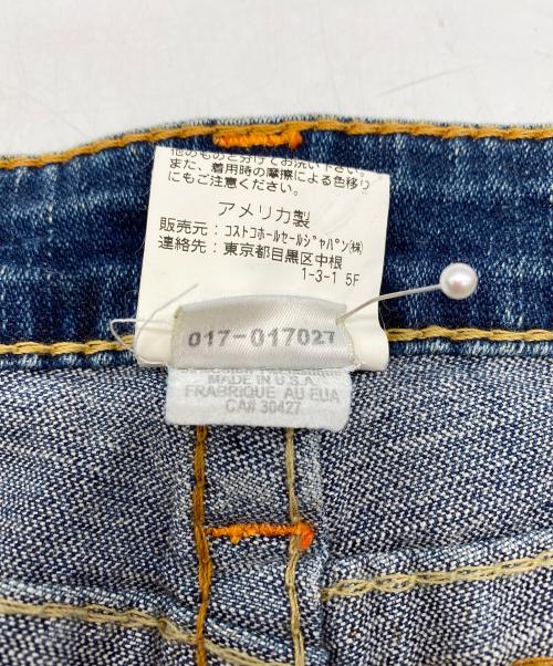 TRUE RELIGION（トゥルー レリジョン）TRUE RELIGION (トゥルー レリジョン) スリムフレアジーンズ インディゴ サイズ:SIZE 71cm (W28) 未使用品の古着・服飾アイテム