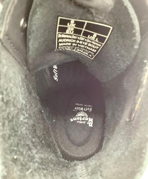 Dr.Martens（ドクターマーチン）Dr.Martens (ドクターマーチン) AUDRICK 8-EYE BOOT ブラック サイズ:SIZE UK6 (25cm)の古着・服飾アイテム