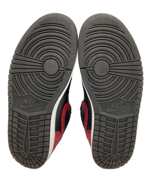 NIKE（ナイキ）NIKE (ナイキ) AIR JORDAN 1 LOW レッド×ブラック サイズ:27.5cmの古着・服飾アイテム