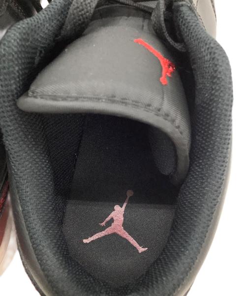 NIKE（ナイキ）NIKE (ナイキ) AIR JORDAN 1 LOW レッド×ブラック サイズ:27.5cmの古着・服飾アイテム