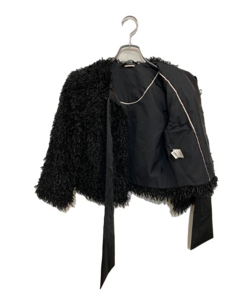 Kate Spade（ケイトスペード）Kate Spade (ケイトスペード) フォー フェザー ボウ ジャケット ブラック サイズ:SIZE 0の古着・服飾アイテム