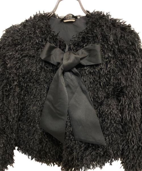 Kate Spade（ケイトスペード）Kate Spade (ケイトスペード) フォー フェザー ボウ ジャケット ブラック サイズ:SIZE 0の古着・服飾アイテム