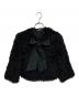 Kate Spade（ケイトスペード）の古着「フォー フェザー ボウ ジャケット」｜ブラック