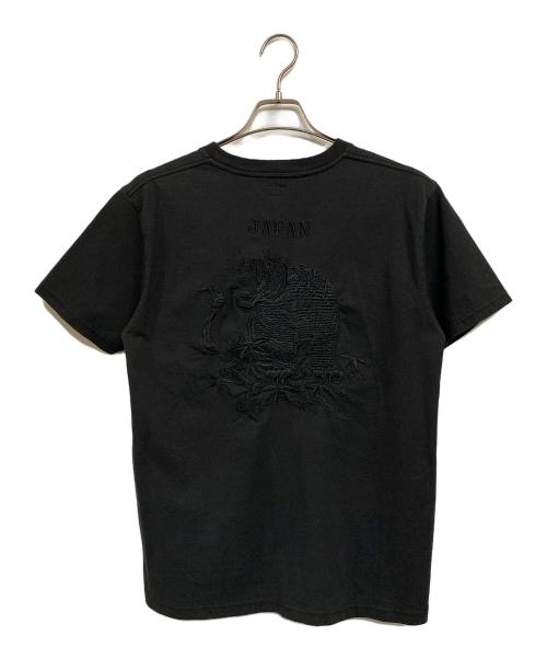 東洋エンタープライズ（トウヨウエンタープライズ）東洋エンタープライズ (トウヨウエンタープライズ) SUKA T-SHIRT EMBROIDERED “TIGER” ブラック サイズ:SIZE Mの古着・服飾アイテム