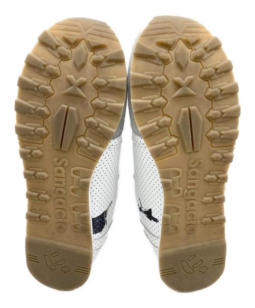 Sangacio（サンガッチョ）Sangacio (サンガッチョ) スニーカー グレー×ホワイト サイズ:28cmの古着・服飾アイテム