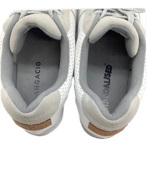 Sangacio（サンガッチョ）Sangacio (サンガッチョ) スニーカー グレー×ホワイト サイズ:28cmの古着・服飾アイテム