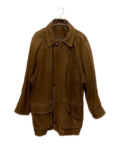 COACH（コーチ）COACH (コーチ) レザージャケット ブラウン サイズ:SIZE US XLの古着・服飾アイテム