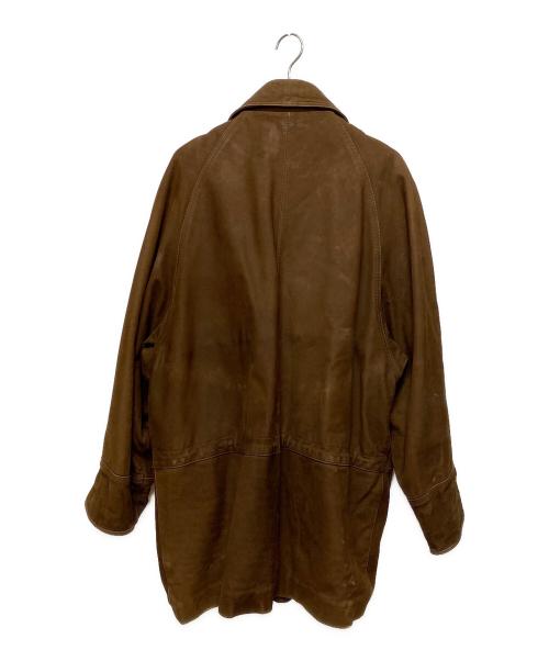 COACH（コーチ）COACH (コーチ) レザージャケット ブラウン サイズ:SIZE US XLの古着・服飾アイテム