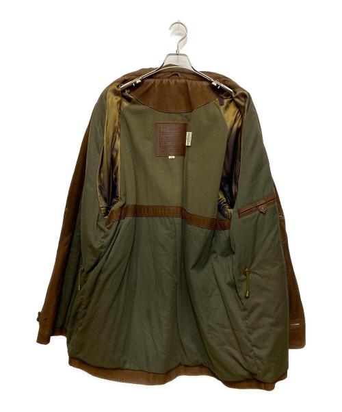 COACH（コーチ）COACH (コーチ) レザージャケット ブラウン サイズ:SIZE US XLの古着・服飾アイテム